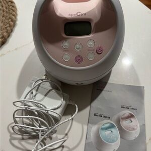 Spectra S2 Plus Electric Breast Pump - Pink and White
